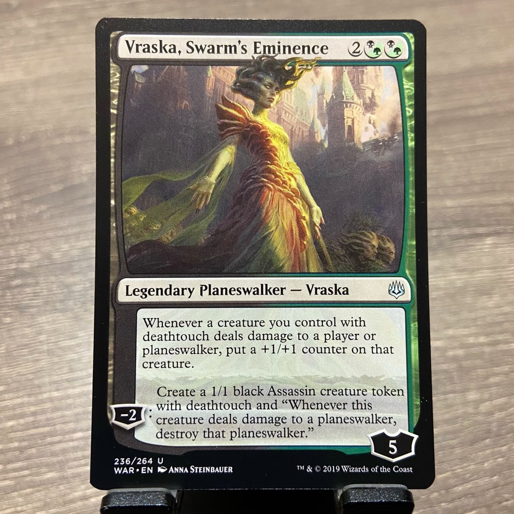 2019 MAGIC THE GATHERING Vraska Swarm’s Eminence Cards Lot Of 5ea